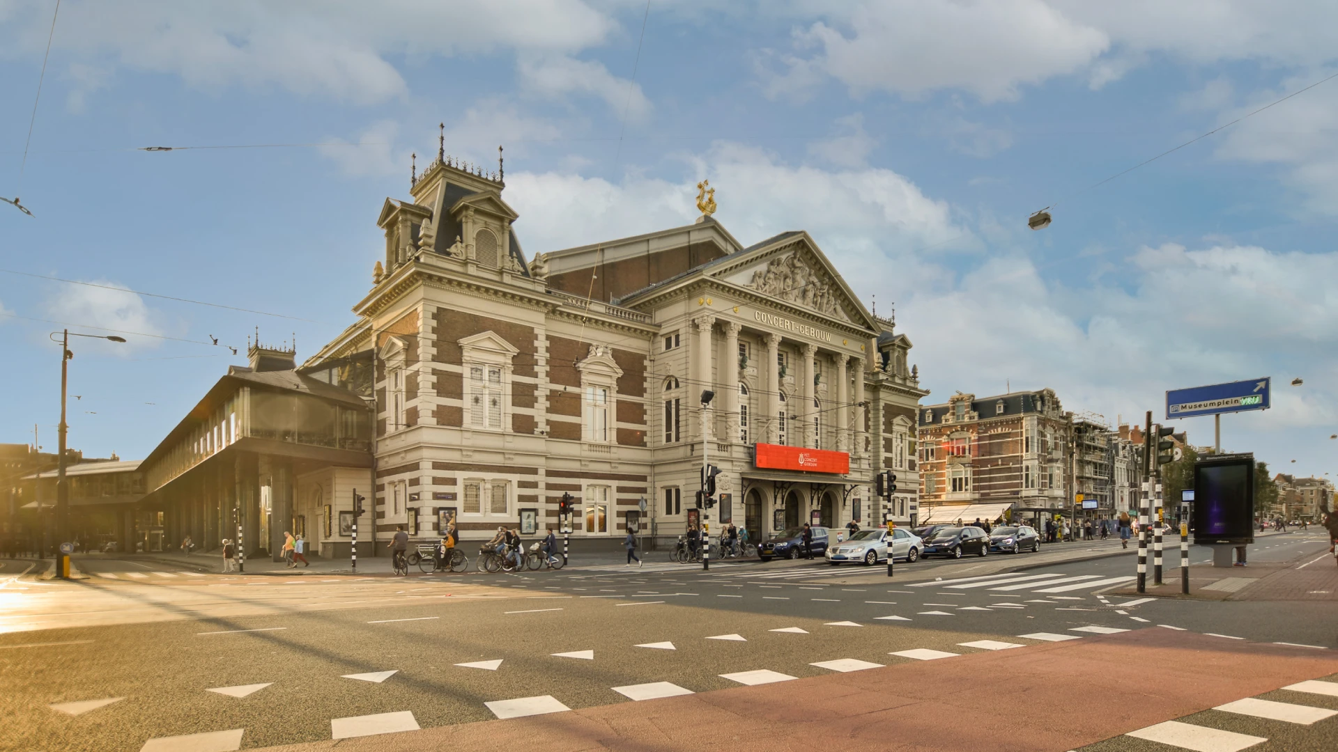 Concertgebouw Johannes Verhulststraat in Amsterdam Oud-Zuid