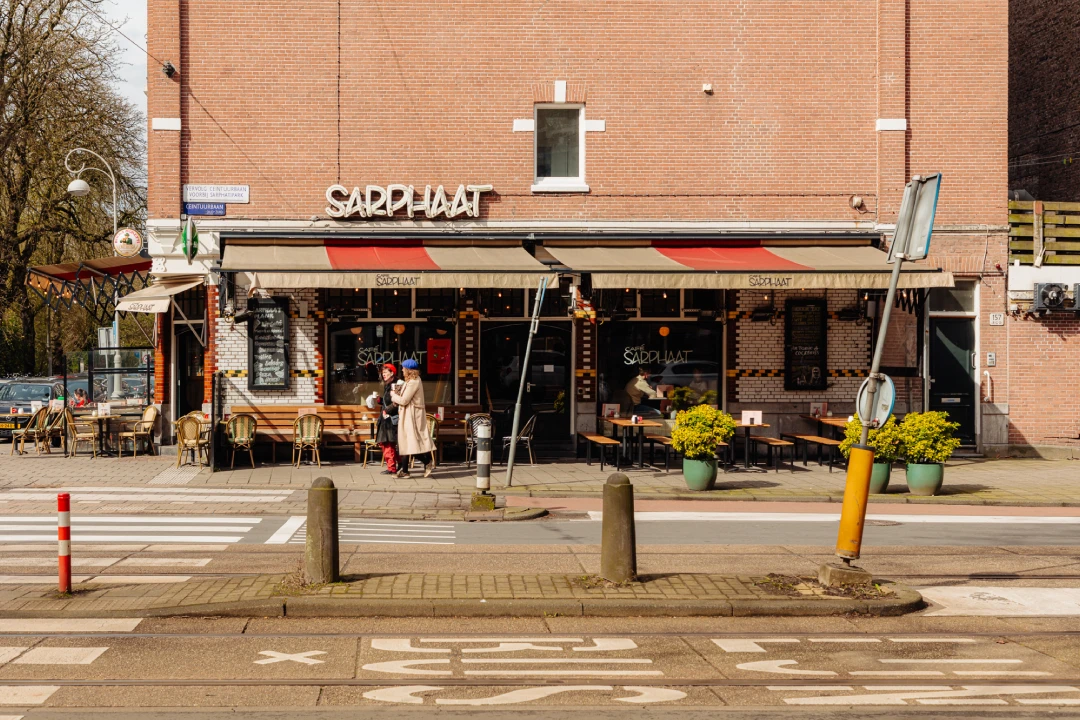 Café Sarphaat in Amsterdam Nieuwe Pijp