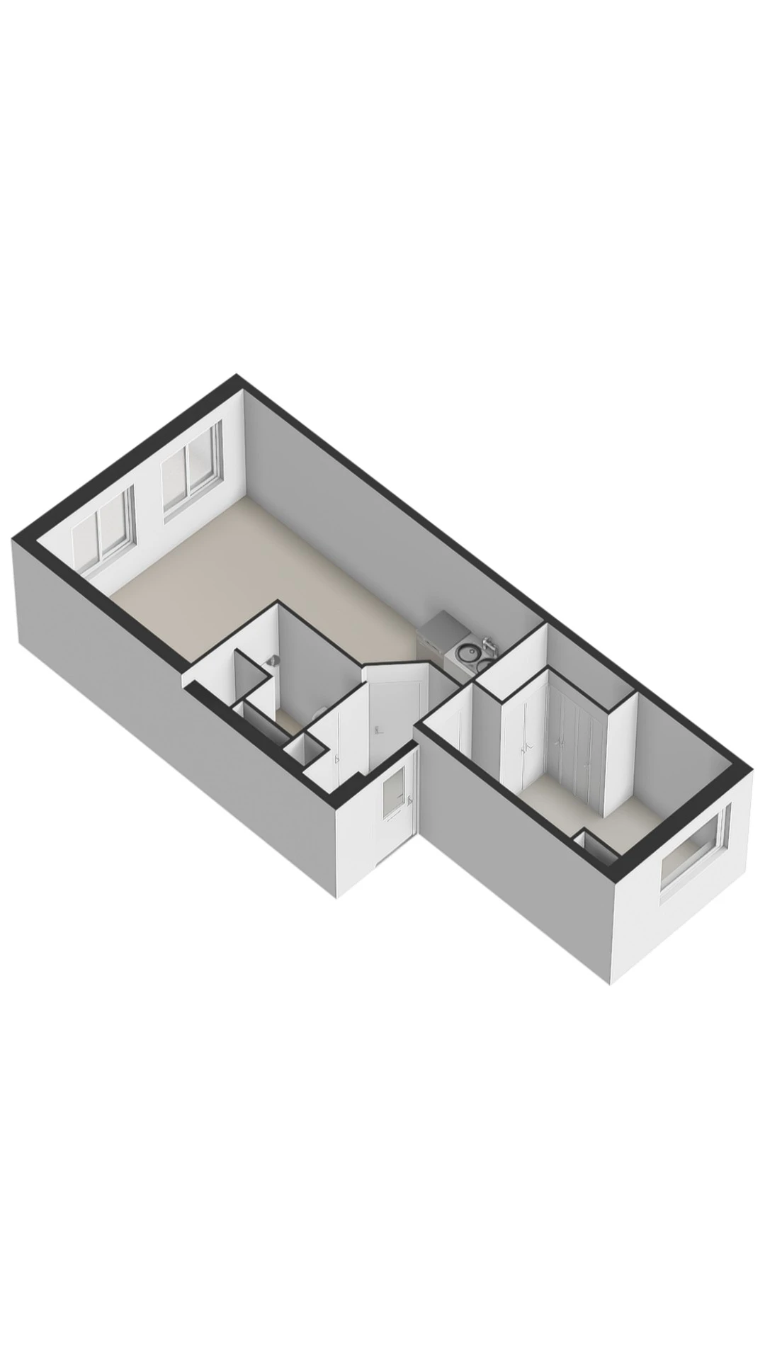 Studio te koop: Prinsengracht 409D, Amsterdam